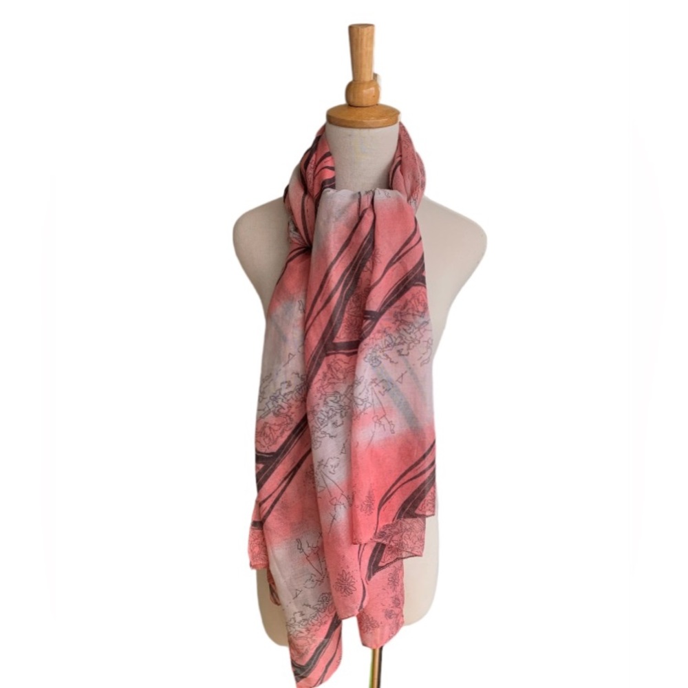 Tree Print Scarf